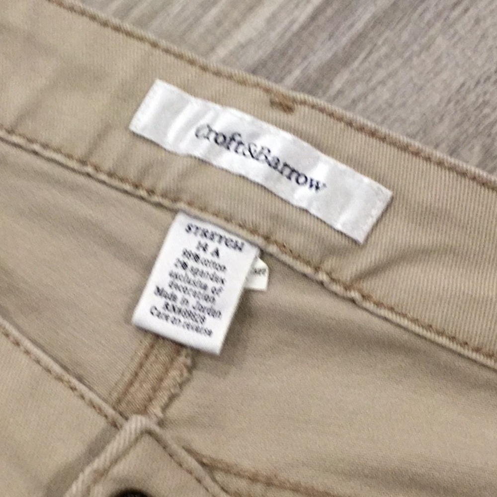 ๐น Croft & Barrow~~Tan Jeans~~Nice. ๐น - Picture 4 of 6